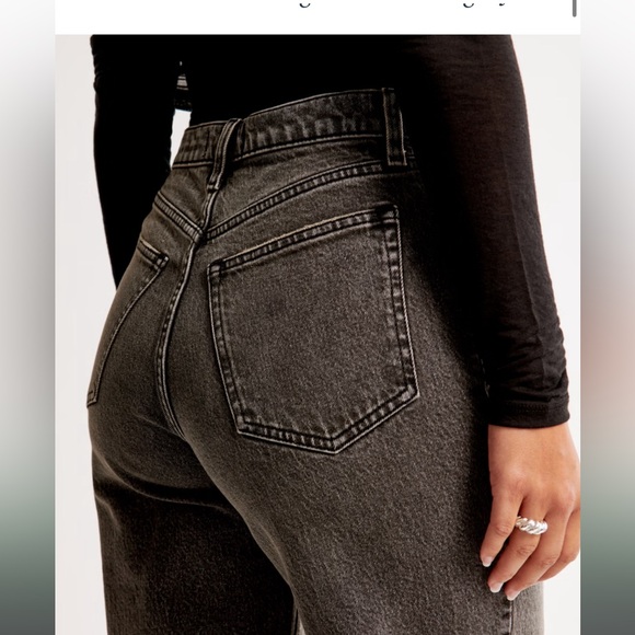 Curve Love ultra high rise 90’s straight jeans size 8 short - Picture 8 of 10